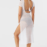 Nina Midi Crochet Lace Cover-Up Dress