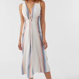 Flint Sundown Stripe Midi Dress