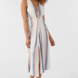 Flint Sundown Stripe Midi Dress
