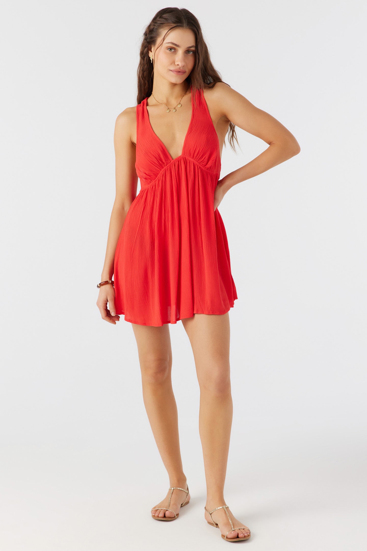 SALTWATER SOLIDS SARAH TUNIC SWIM COVER-UP