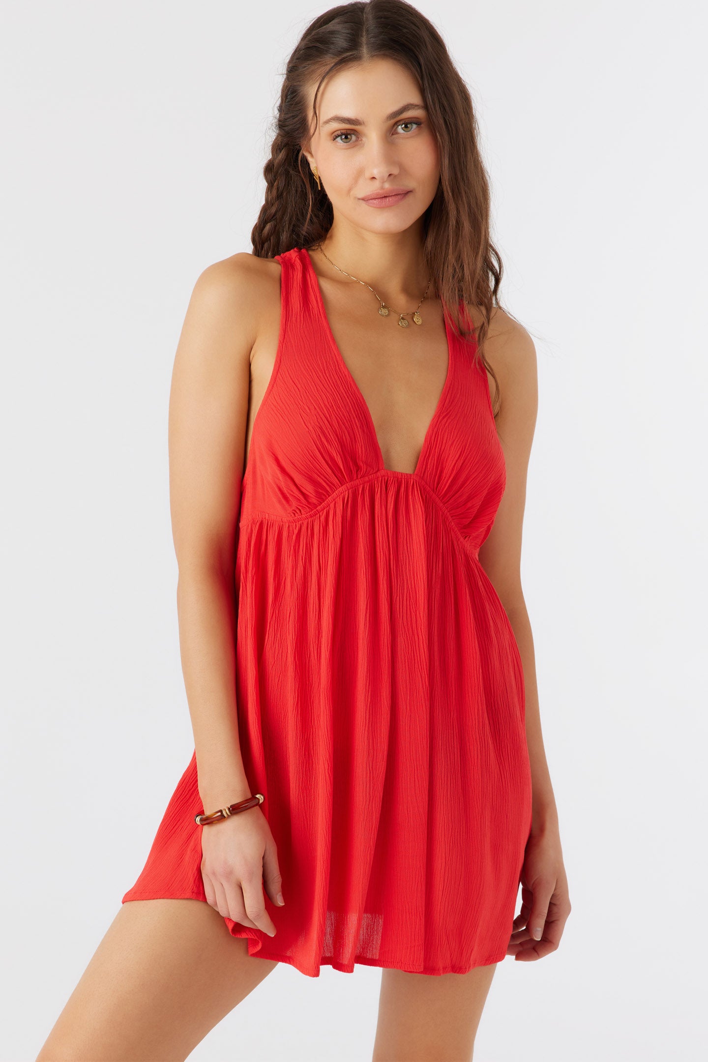 SALTWATER SOLIDS SARAH TUNIC SWIM COVER-UP