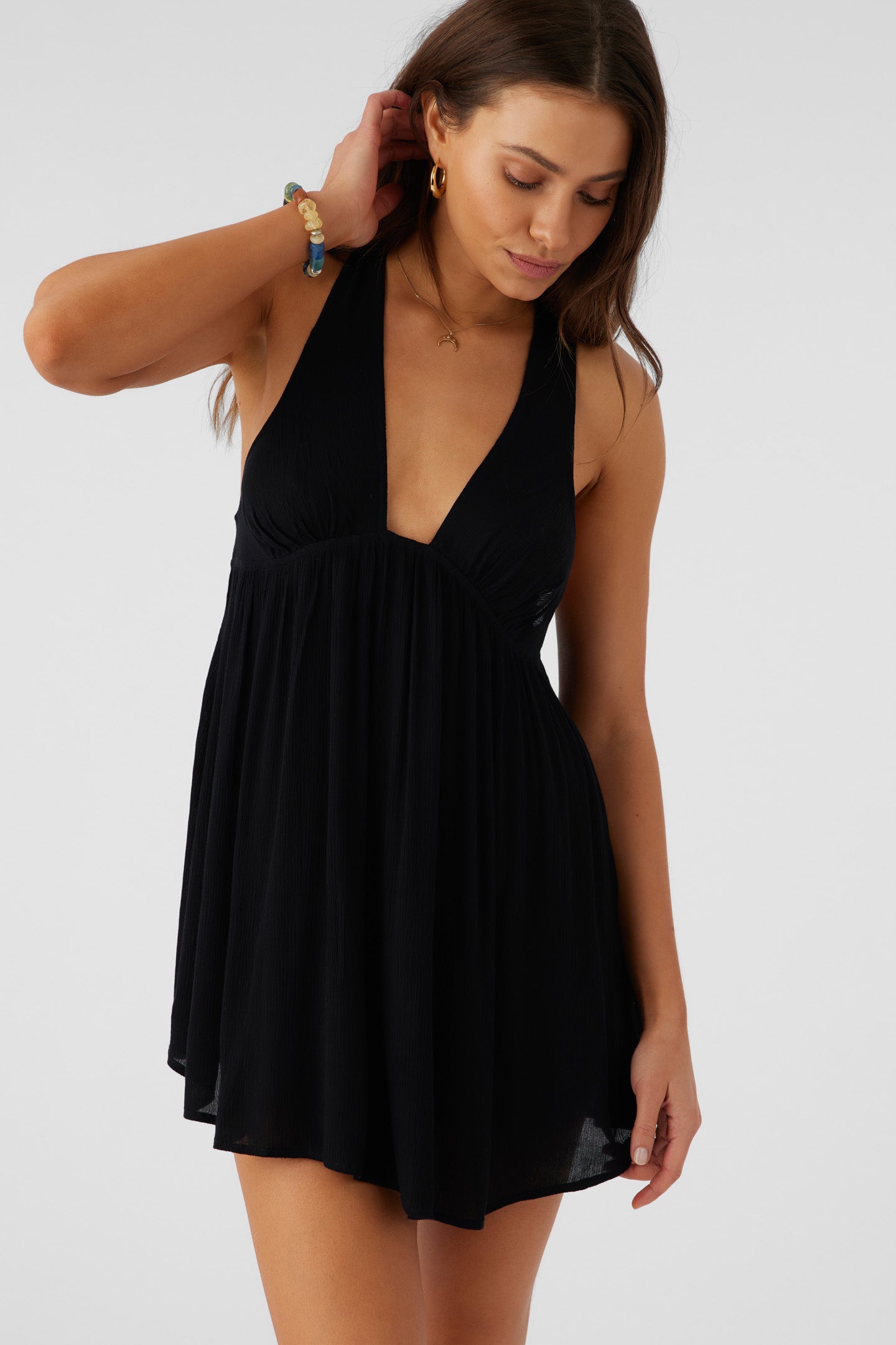 SALTWATER SOLIDS SARAH TUNIC SWIM COVER-UP