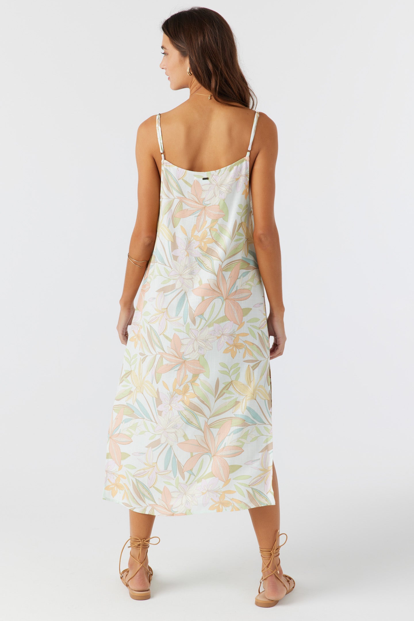 FLYNN DALIA FLORAL MIDI DRESS