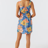 Korie Jadia Floral Button Front Mini Dress