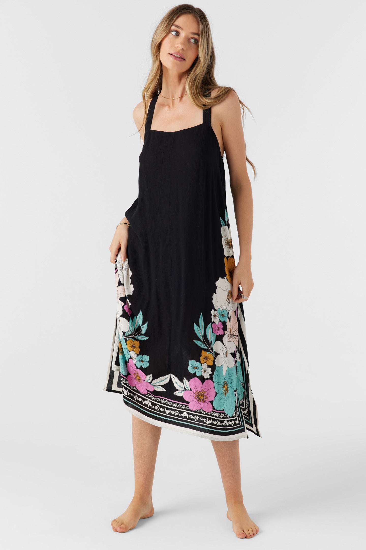 SPENCER ABBIE MIDI COVER-UP DRESS