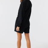 Avala Cotton Crinkle Double Gauze Romper