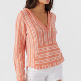 Catamaran V-Neck Hooded Sweater