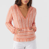 Catamaran V-Neck Hooded Sweater