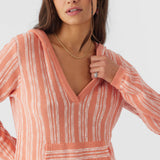 Catamaran V-Neck Hooded Sweater