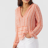 Catamaran V-Neck Hooded Sweater