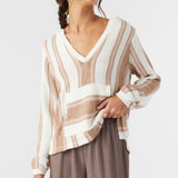 Catamaran V-Neck Hooded Sweater