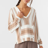 Catamaran V-Neck Hooded Sweater