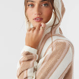 Catamaran V-Neck Hooded Sweater