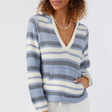 Catamaran V-Neck Hooded Sweater