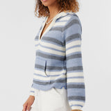 Catamaran V-Neck Hooded Sweater