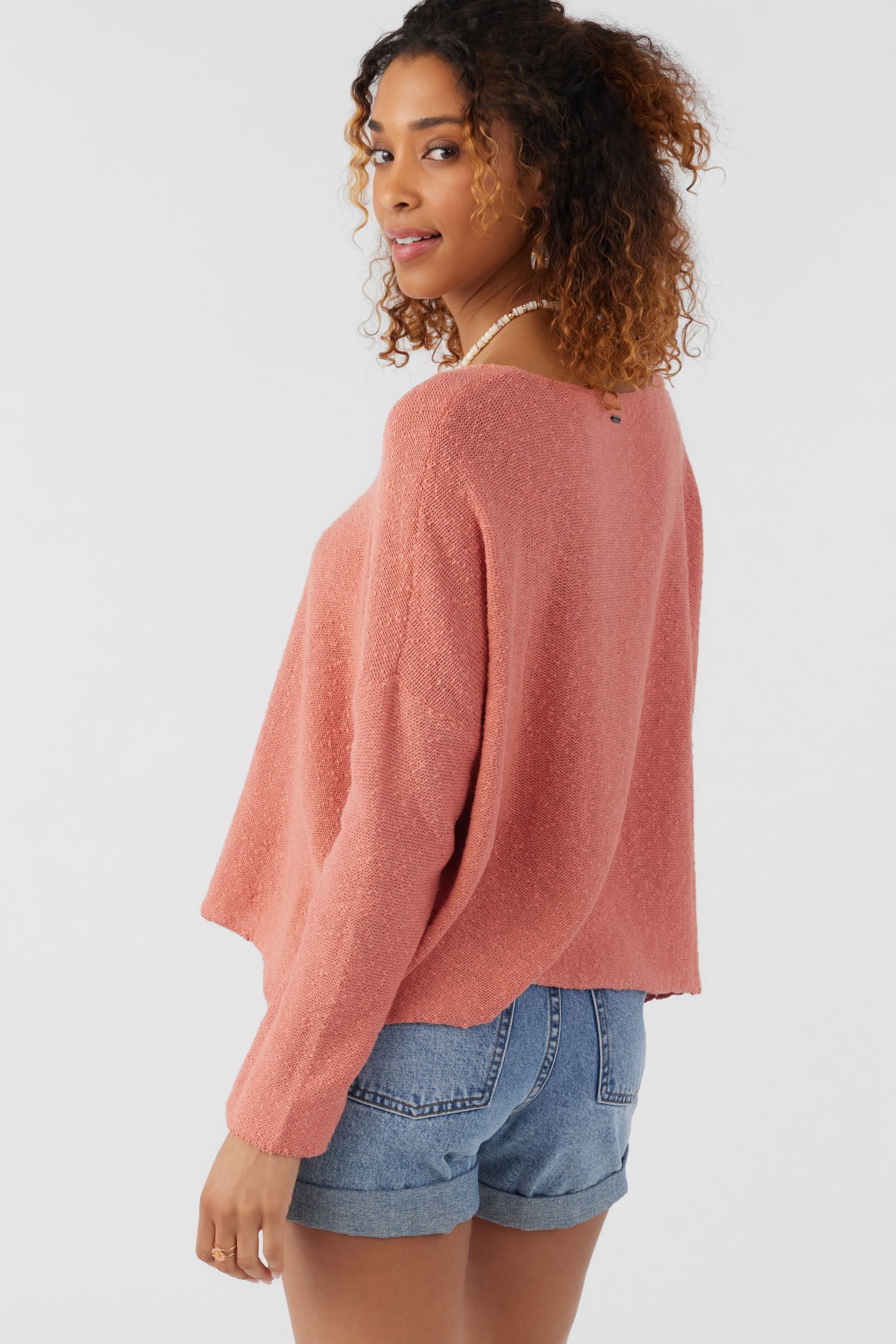 Pearson Long Sleeve Sweater - Canyon Rose | O'Neill