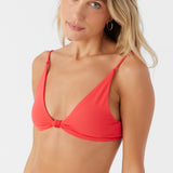 Saltwater Solids Pismo Tall Tri Bralette Top
