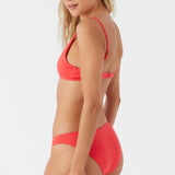 Saltwater Solids Pismo Tall Tri Bralette Top