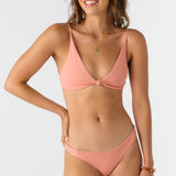 Saltwater Solids Pismo Tall Tri Bralette Top