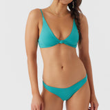 Saltwater Solids Pismo Tall Tri Bralette Top