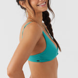 Saltwater Solids Pismo Tall Tri Bralette Top