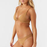 Saltwater Solids Pismo Tall Tri Bralette Top