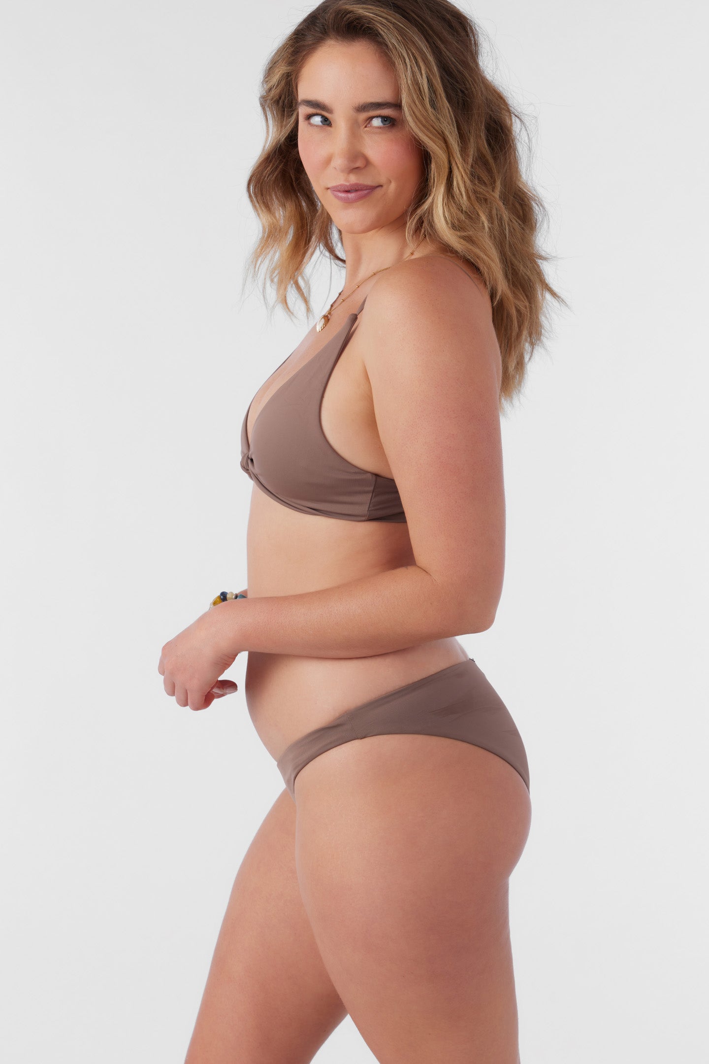 SALTWATER SOLIDS PISMO TALL TRI BRALETTE TOP