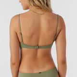 Saltwater Solids Pismo Tall Tri Bralette Top