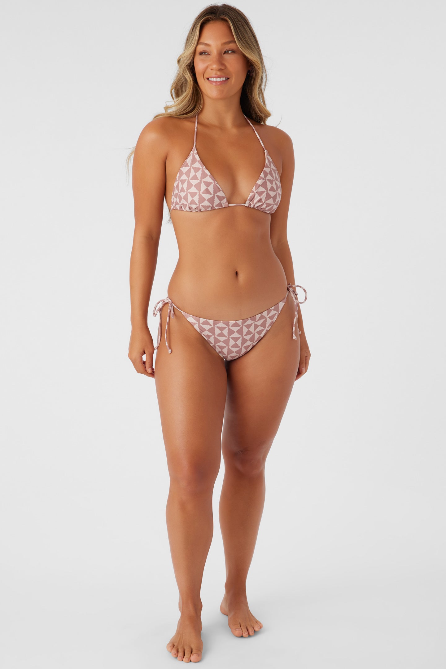 SALTWATER ESSENTIALS AMOR GEO MARACAS TIE SIDE BOTTOMS