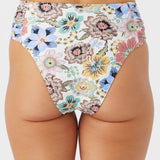 Talitha Floral Long Beach High Waist Cheeky Bottoms