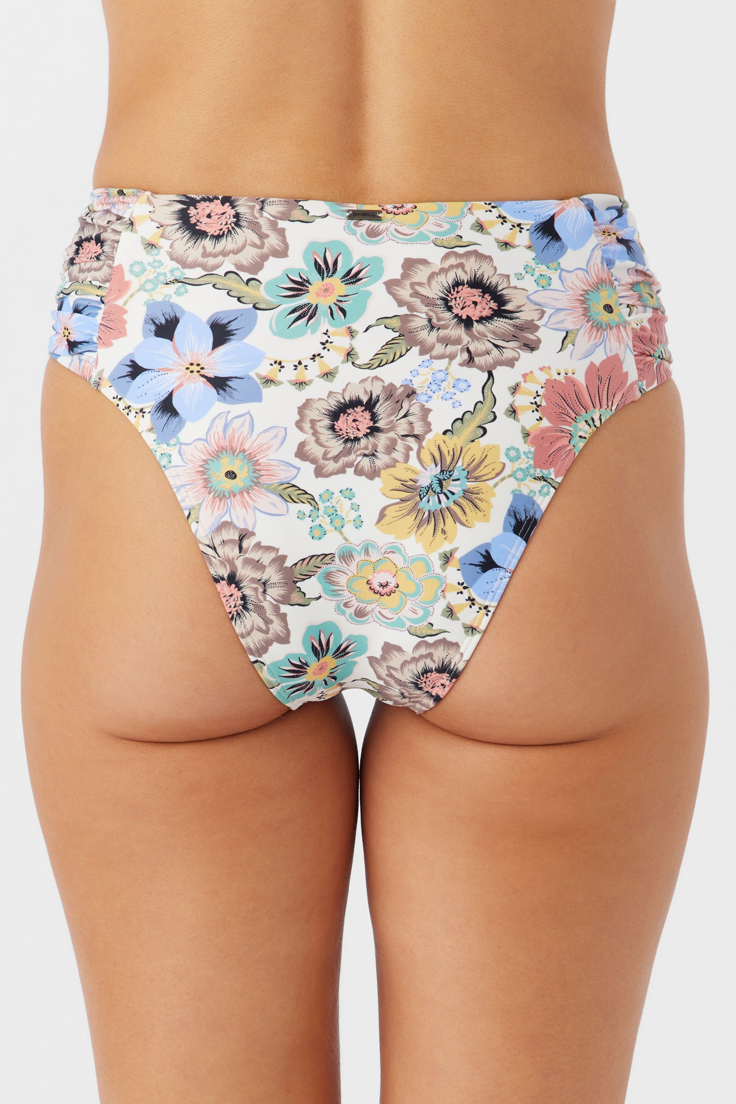 TALITHA FLORAL LONG BEACH HIGH WAIST CHEEKY BOTTOMS