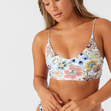 Talitha Floral Middles Longline Bralette Top