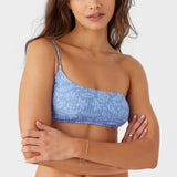 Atlantic Palm Wide Rib Seal Beach One Shoulder Top