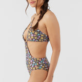 Layla Floral San Clemente Cut Out One-Piece