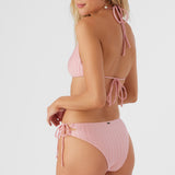 Mizi Metallic Rib Madrid Cutout Bralette Top