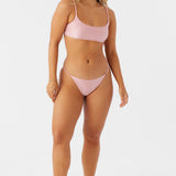 Mizi Metallic Rib Surfside Bralette Top