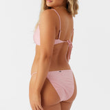 Mizi Metallic Rib Surfside Bralette Top