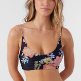 Kali Floral Middles Longline Bralette Top