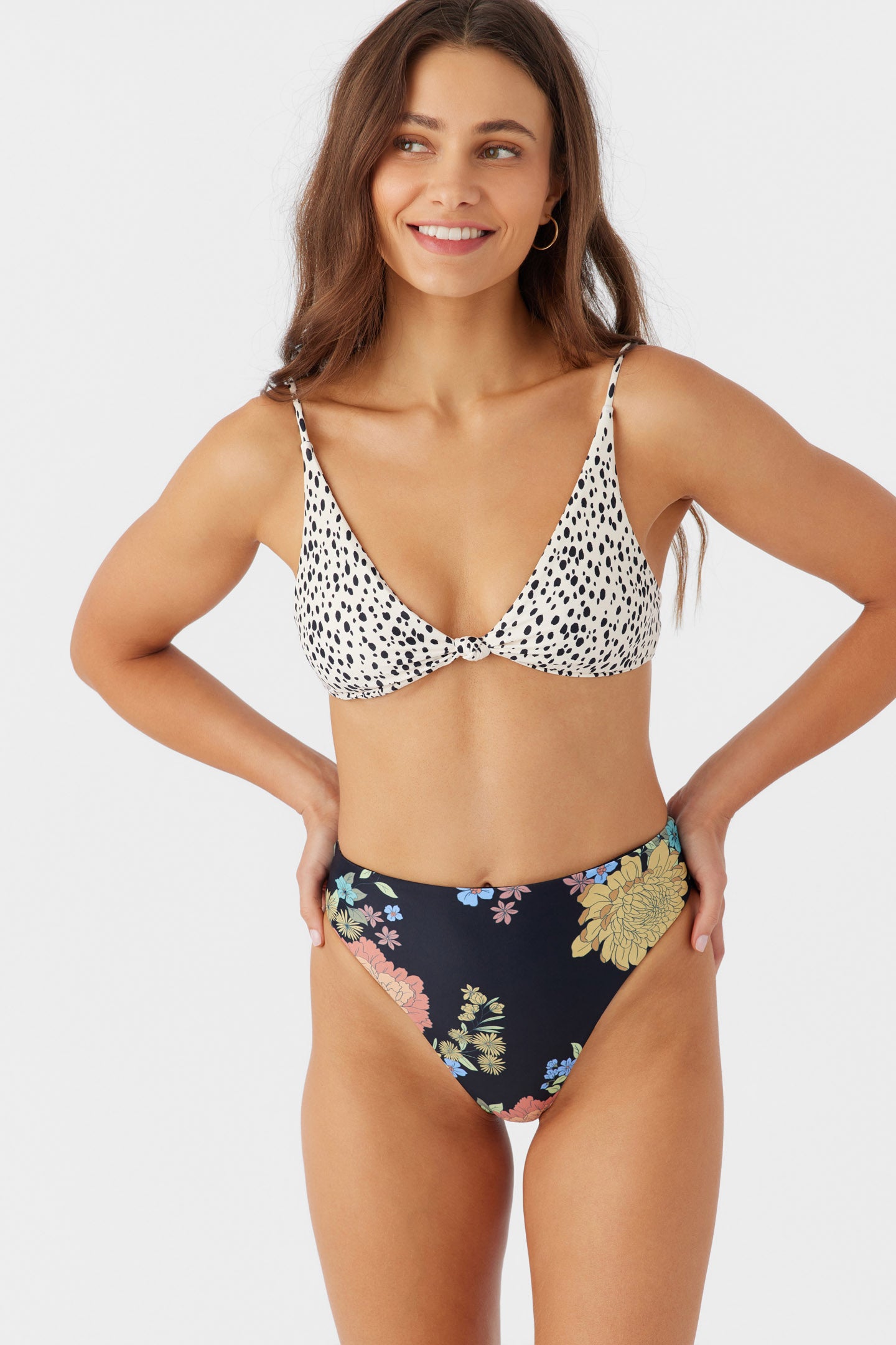 KALI FLORAL MAX HIGH WAIST FULL BOTTOMS