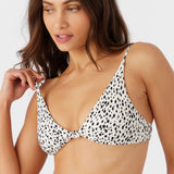 Drea Animal Pismo Tall Tri Bralette Top