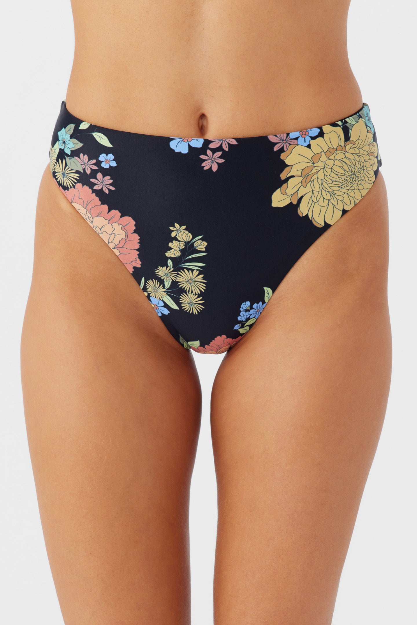 KALI FLORAL MAX HIGH WAIST FULL BOTTOMS