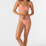 Saltwater Solids Flamenco High Cut Cheeky Bottoms