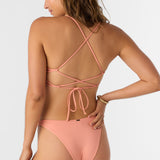 Saltwater Solids Flamenco High Cut Cheeky Bottoms