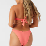 Saltwater Solids Flamenco High Cut Cheeky Bottoms
