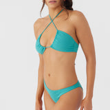 Saltwater Solids Flamenco High Cut Cheeky Bottoms