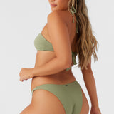 Saltwater Solids Flamenco High Cut Cheeky Bottoms