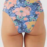 Jadia Floral Long Beach High Waist Cheeky Bottoms