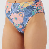 Jadia Floral Long Beach High Waist Cheeky Bottoms
