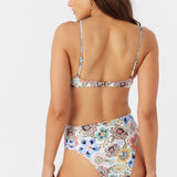 Talitha Floral Pismo Tall Tri Bralette Top