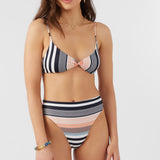 Merhaba Stripe Malibu Twist Bralette Top